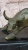 Wall Street Fierce Bull Bronze Sculpture on Marble Base - Original Fisher