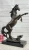 Rearing Stallion Bronze Sculpture