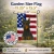 Patriotic Doberman Garden Flag