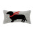 Winter Dachshund Throw Pillow