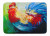 Vibrant Rooster Memory Foam Rug