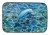 Blue Water Dolphin Dish Drying Mat