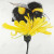 Bumblebee on a Dandelion Throw Pillow