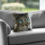 Blue-Eyed Tabby Cat Throw Pillow