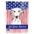 Patriotic Dalmatian Flag