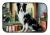 Christmas Border Collie Dish Drying Mat