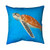 Sea Turtle Throw Pillow