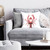 Red Lobster Throw Pillow