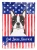 Patriotic Boston Terrier Flag