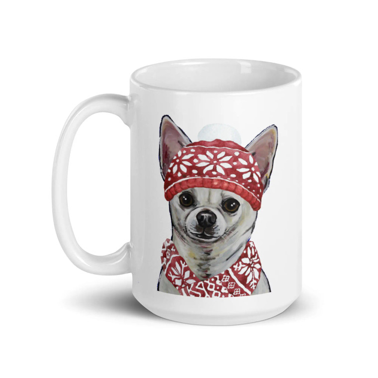 Chihuahua Christmas Mug