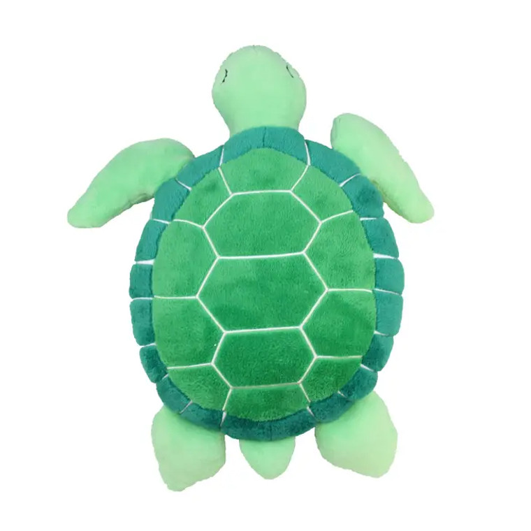 Green Sea Turtle Shaped Pillow