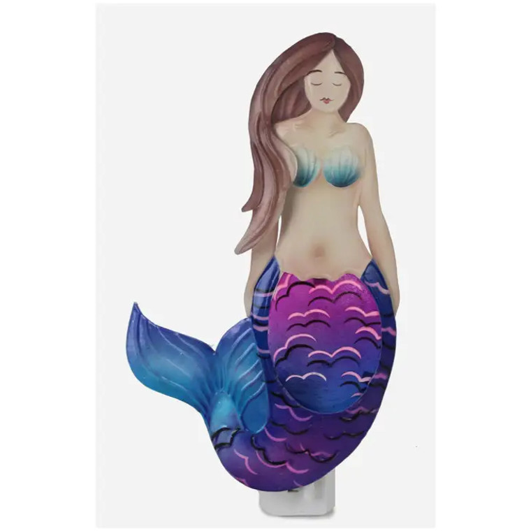 Capiz Mermaid Night Light