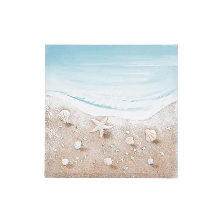 Coastal Shells Canvas Wall Art