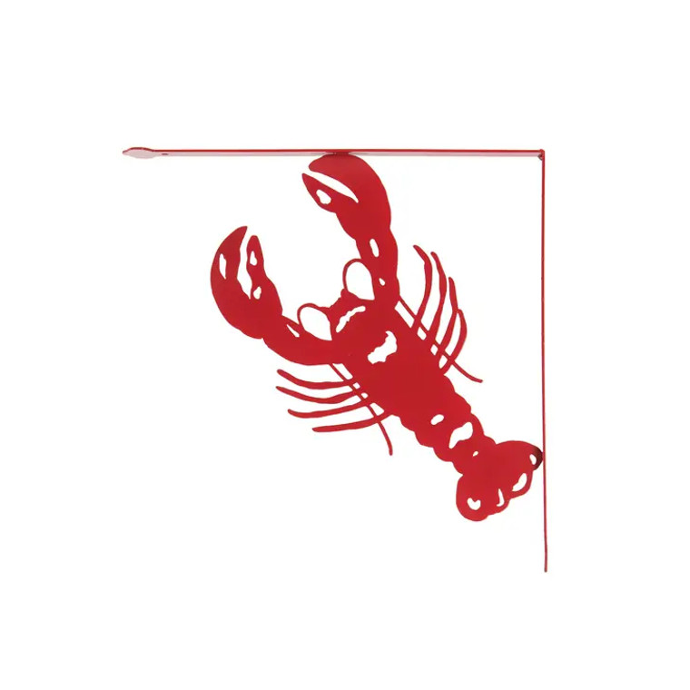 Red Lobster Metal Corner Bracket