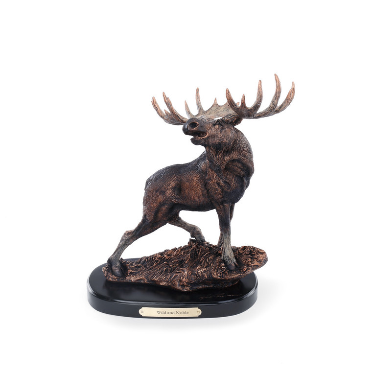 Wild & Noble - Bull Moose Sculpture