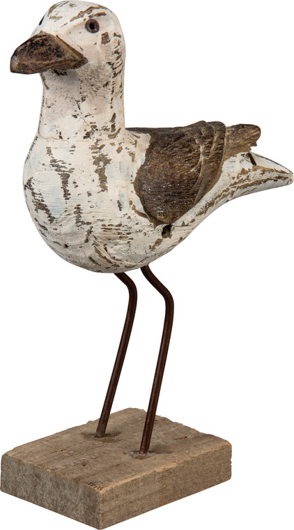 Rustic Seagull Figure
