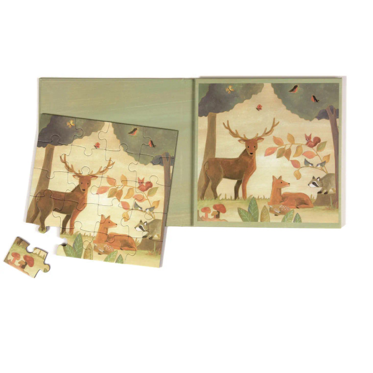 Magnetic Forest Animal Puzzle - Set of 2