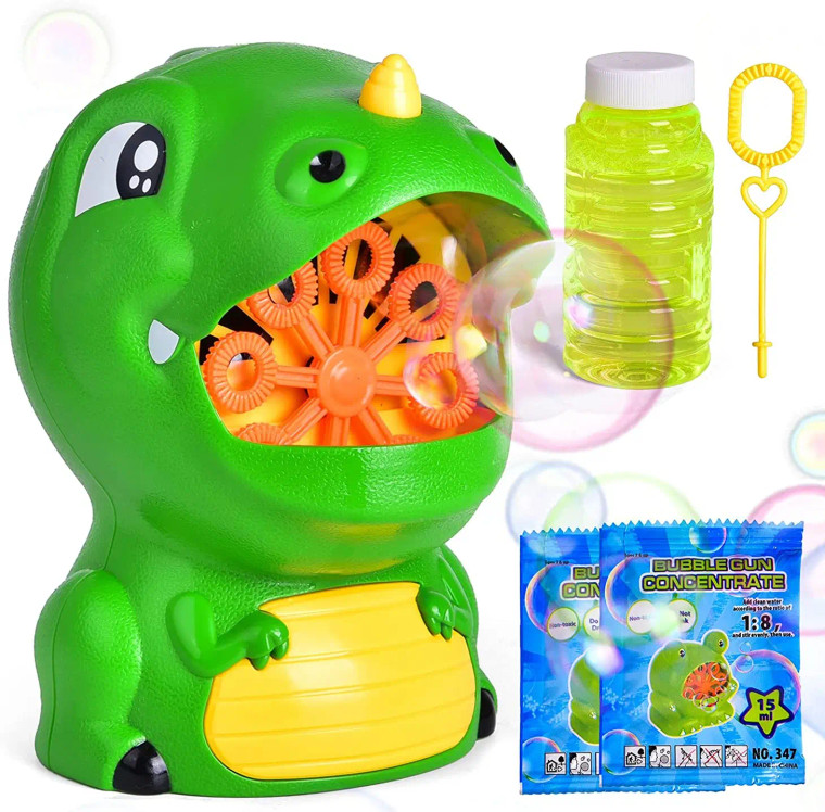 Dinosaur Bubble Blower