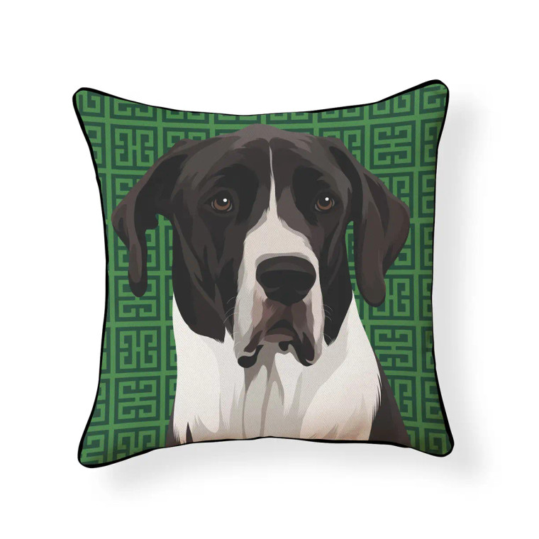 Great Dane Throw Pillow