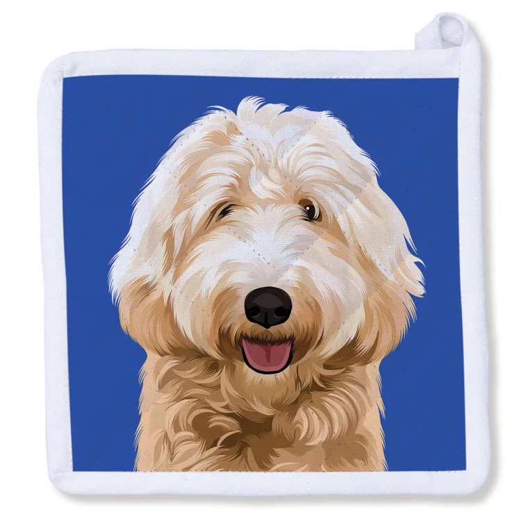 Goldendoodle Potholder - Set of 2