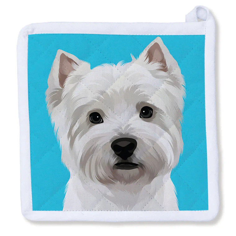 Westie Potholder