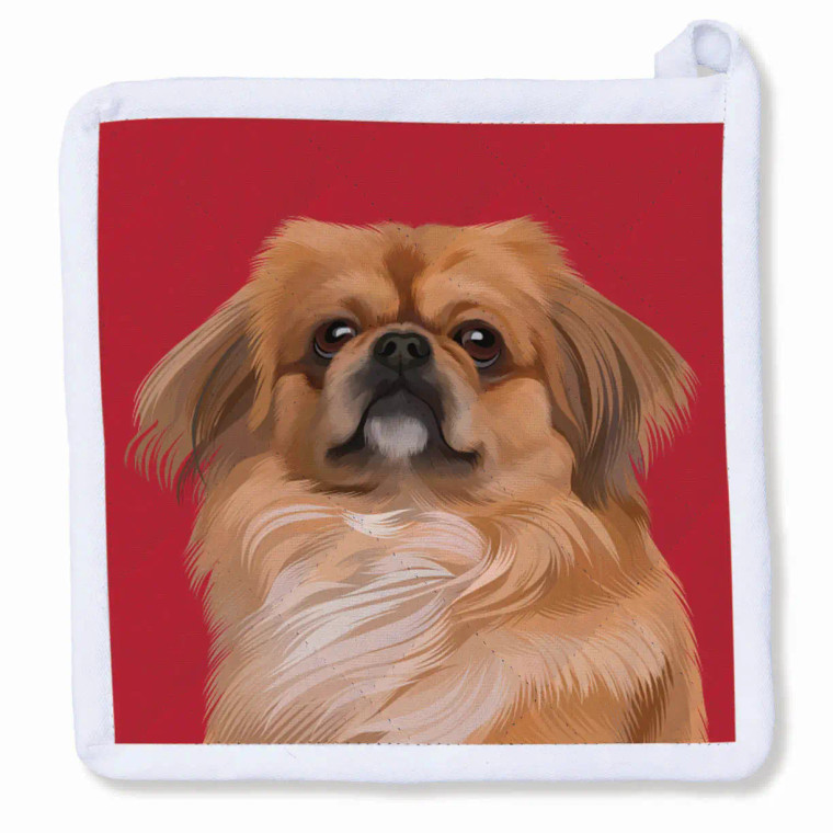 Pekingese Potholder