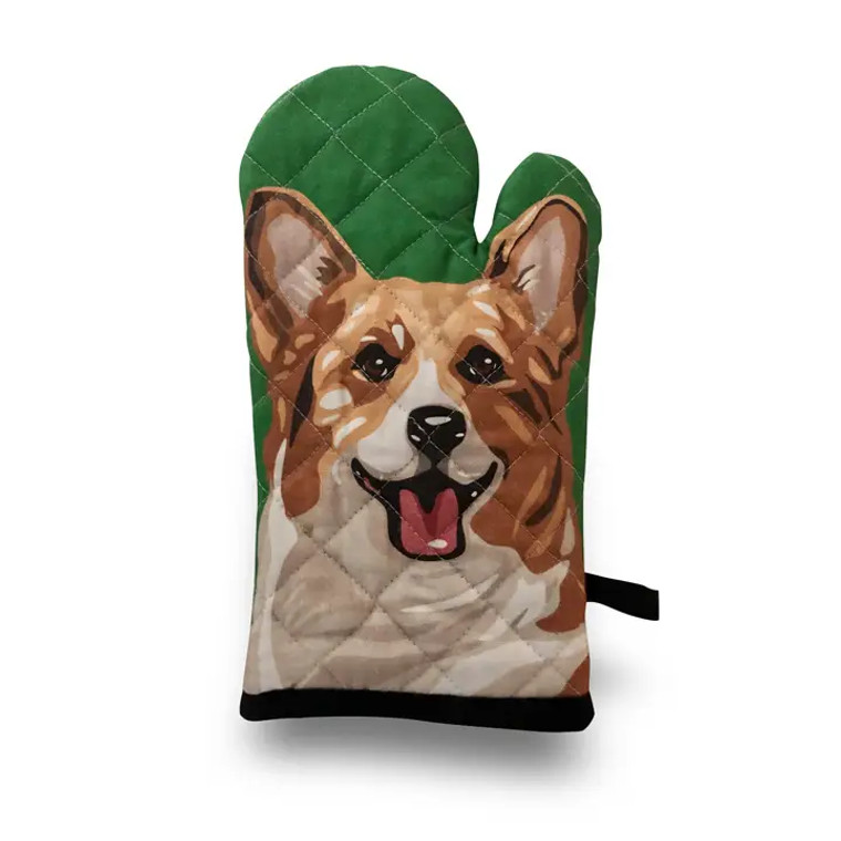 Corgi Oven Mitt