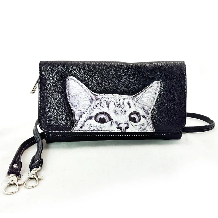 Peeking Cat Wallet