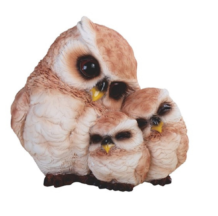 Owl & Babies Figurine