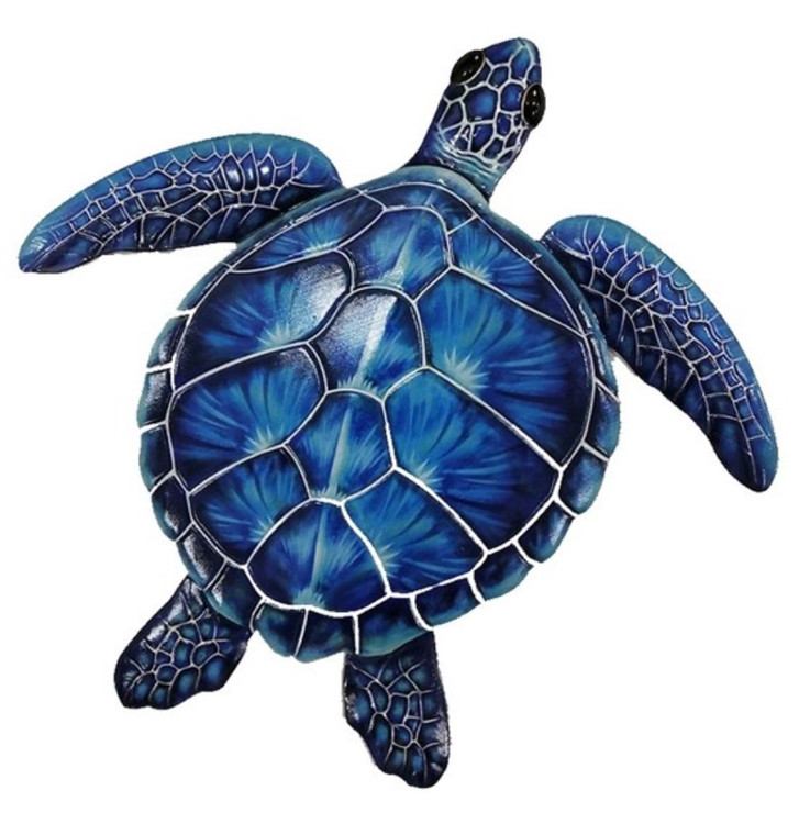 Blue Sea Turtle Wall Décor 