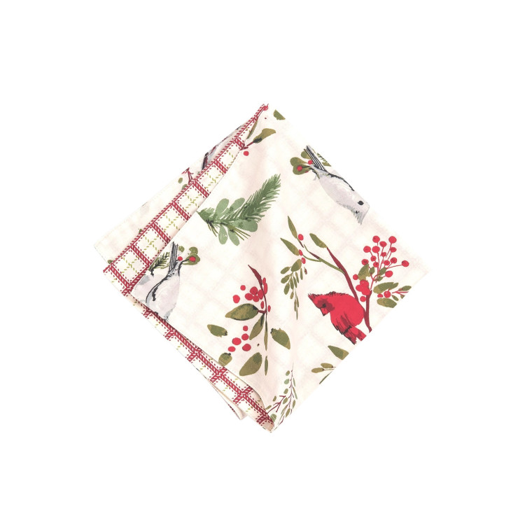 Songbird Christmas Napkin - Set of 6