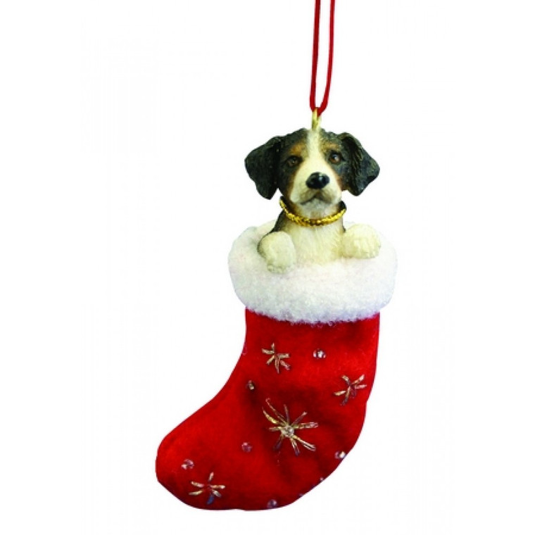 Bernese Mountain Dog Stocking Christmas Ornament