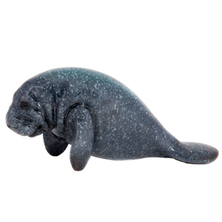 Blue Manatee Figurine