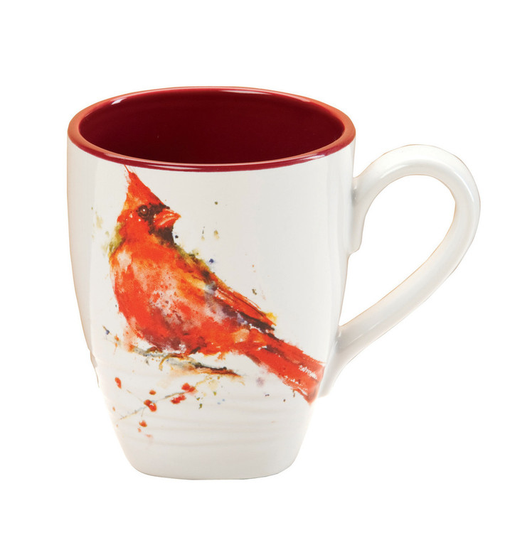 Watercolor Cardinal Mug