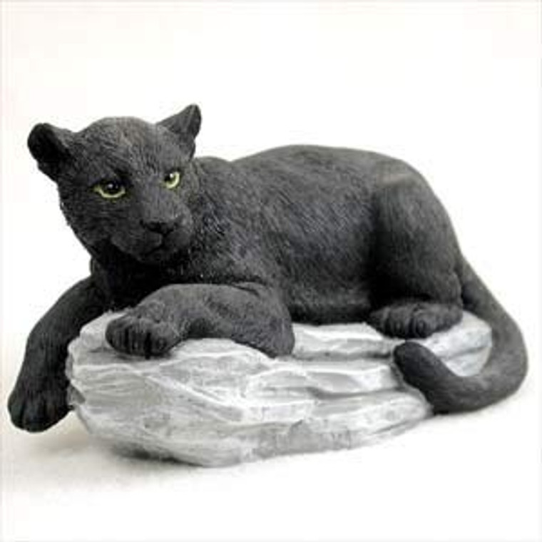 Panther Figurine - On Rock