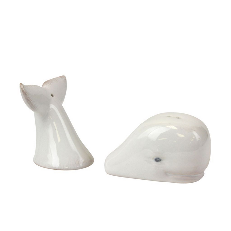 Swimming Whale Salt & Pepper Shakers