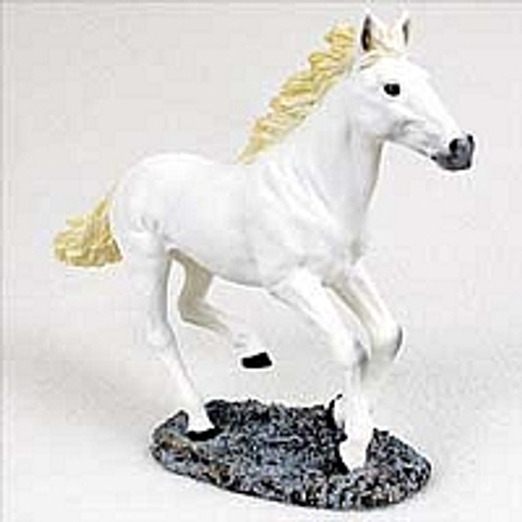 White Horse Figurine - Running