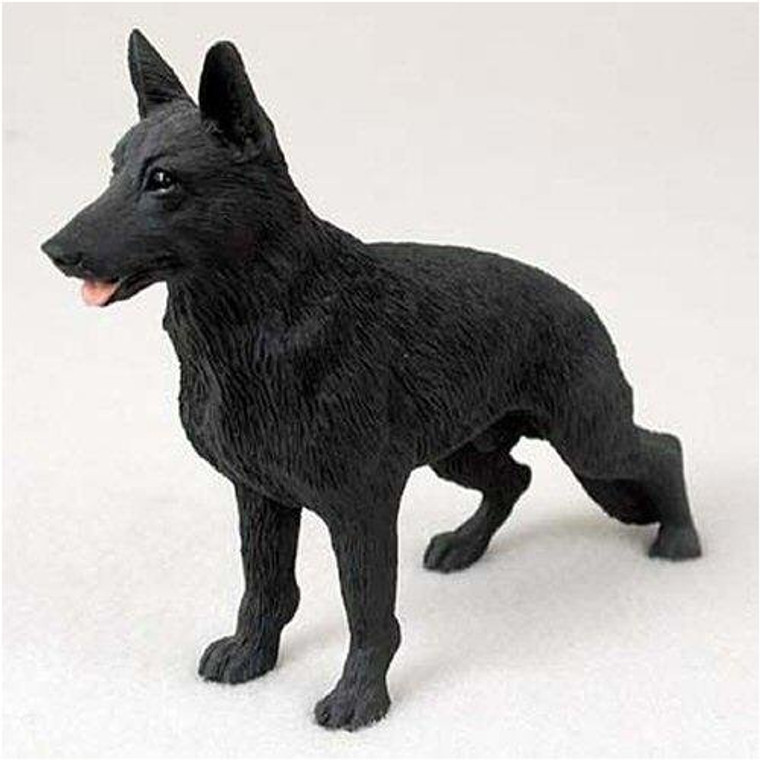 German Shepherd Figurine - Black