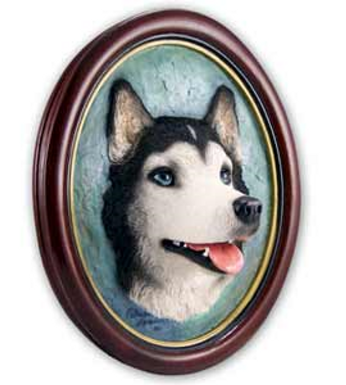 Husky Sculptured Portrait