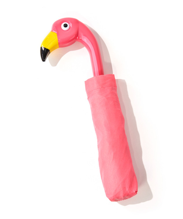 Pink Flamingo Umbrella