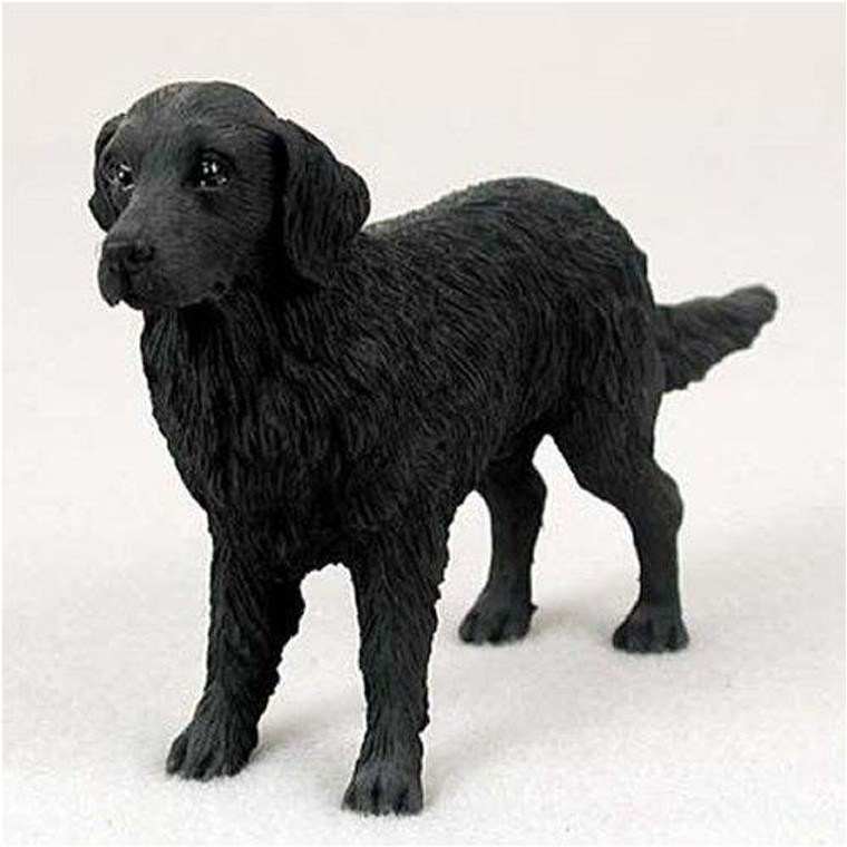 Flat Coated Retriever Figurine