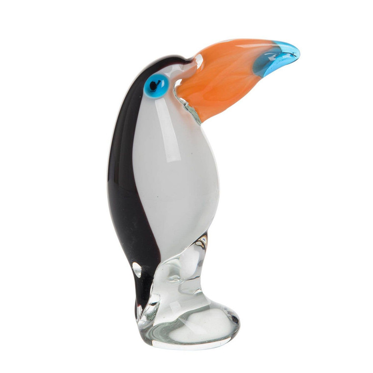 Glass Art Toucan Figurine