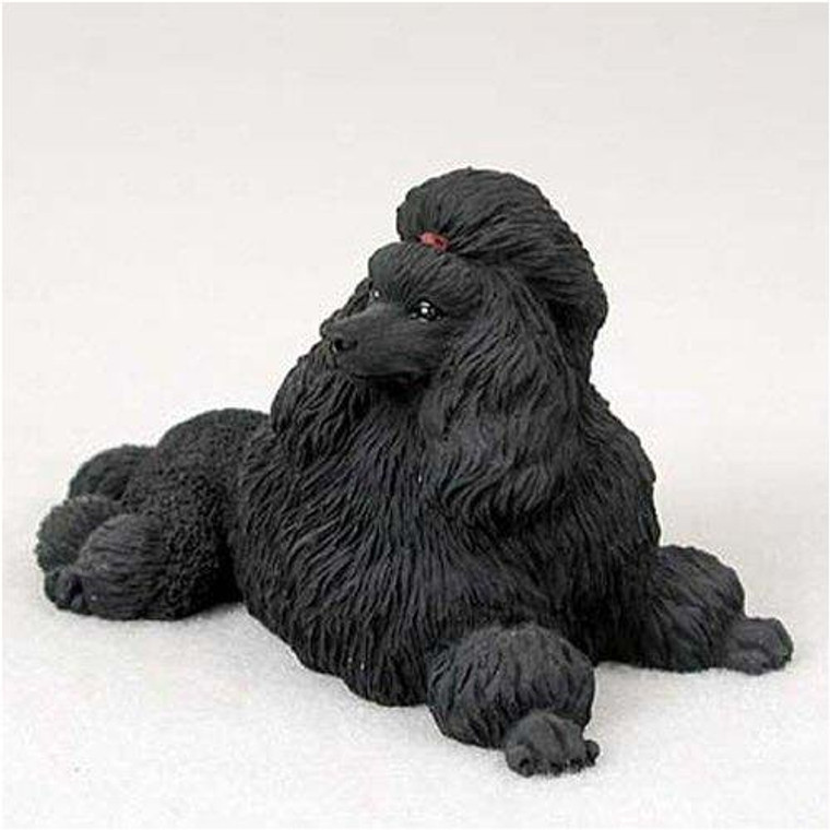 Poodle Figurine - Black