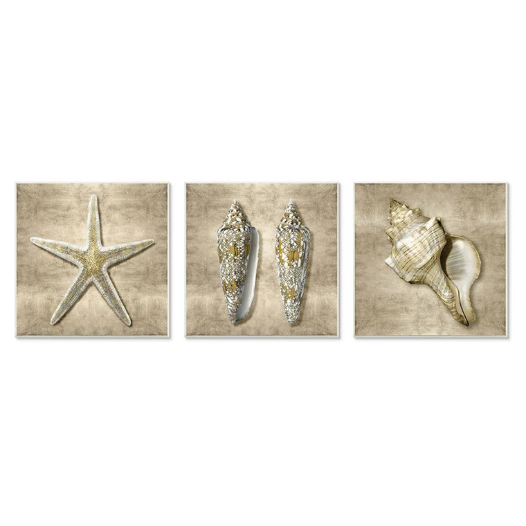 Starfish & Shells Plaque Art Set