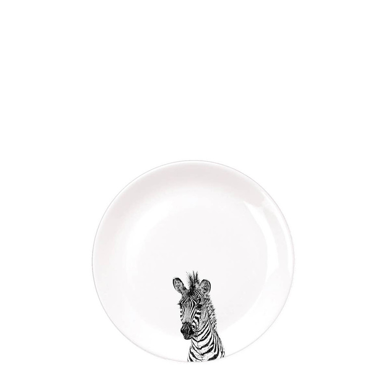 Zebra Dinner Plate