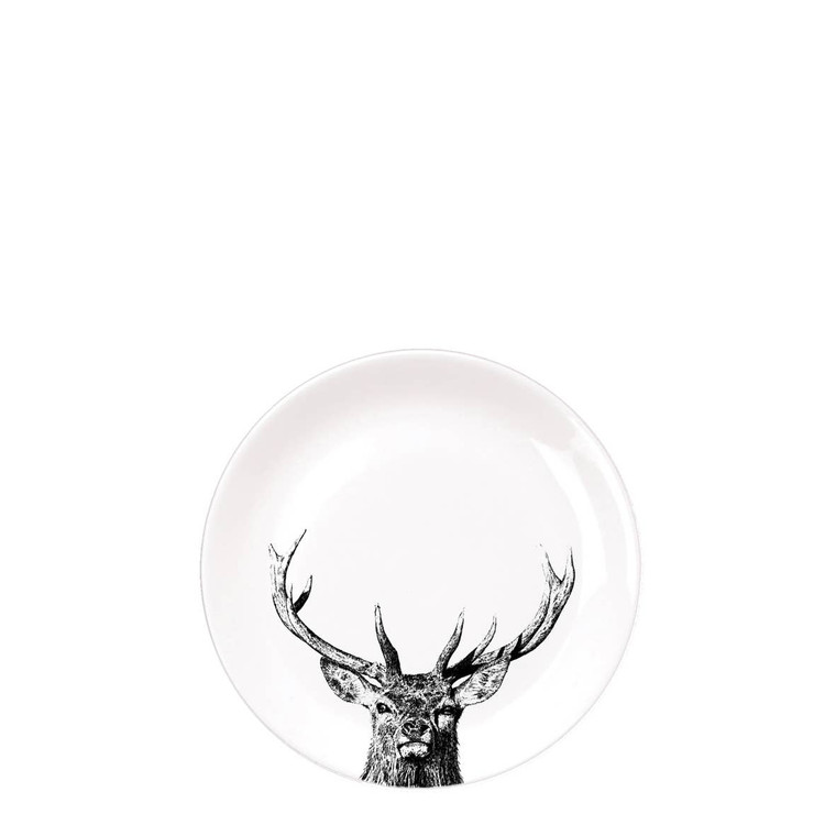 Stag Dinner Plate Animal Decor