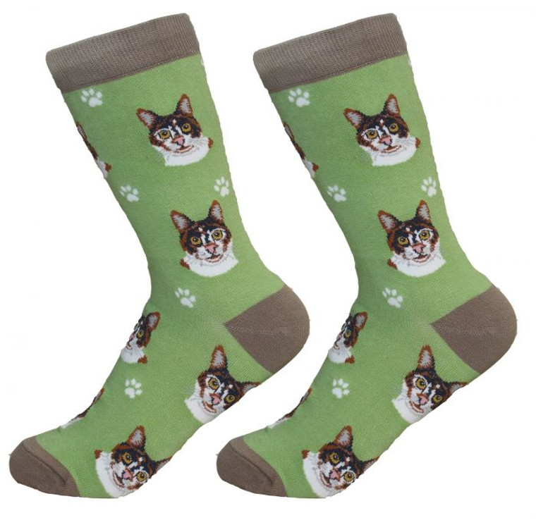 Calico Cat Socks