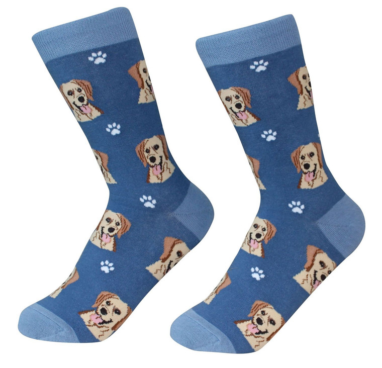 Yellow Lab Socks