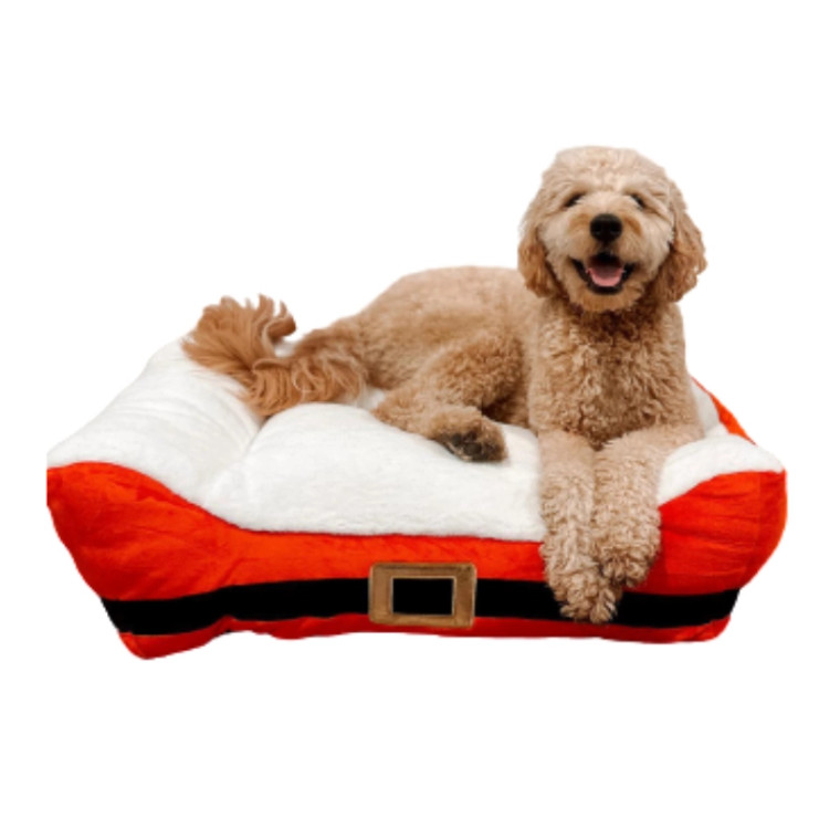 Santa Suit Dog Bed