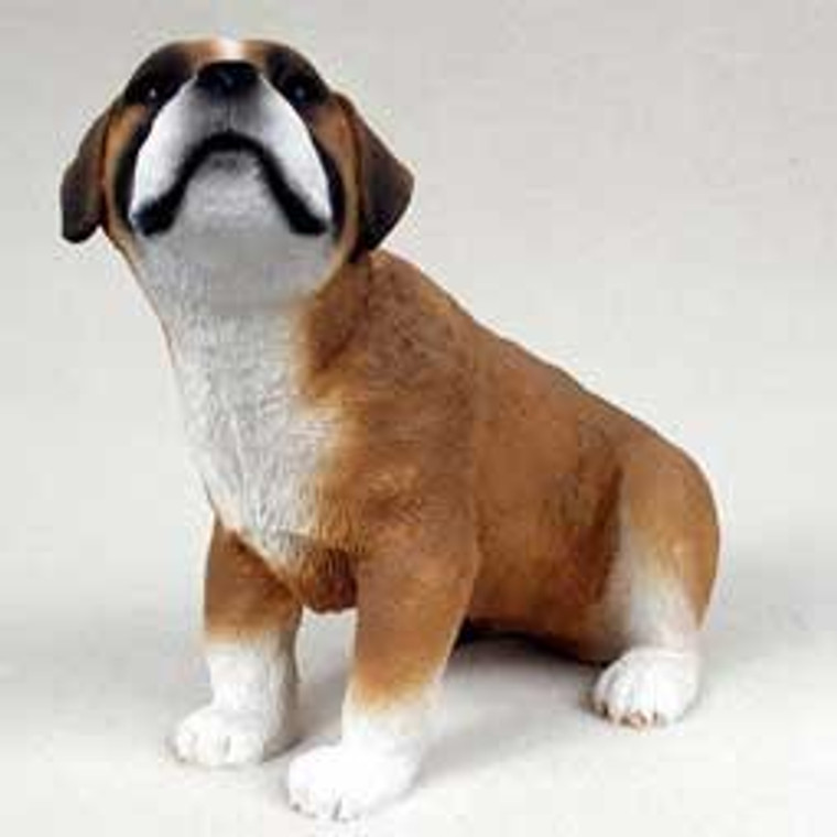 Boxer Puppy Figurine
